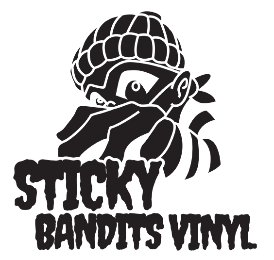 Sticky Bandits Vinyl Mascot